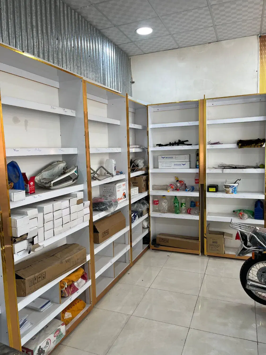 قفسه مغازه|کتابخانه، شلف، قفسههای دیواری|تربت جام, جامی|دیوار