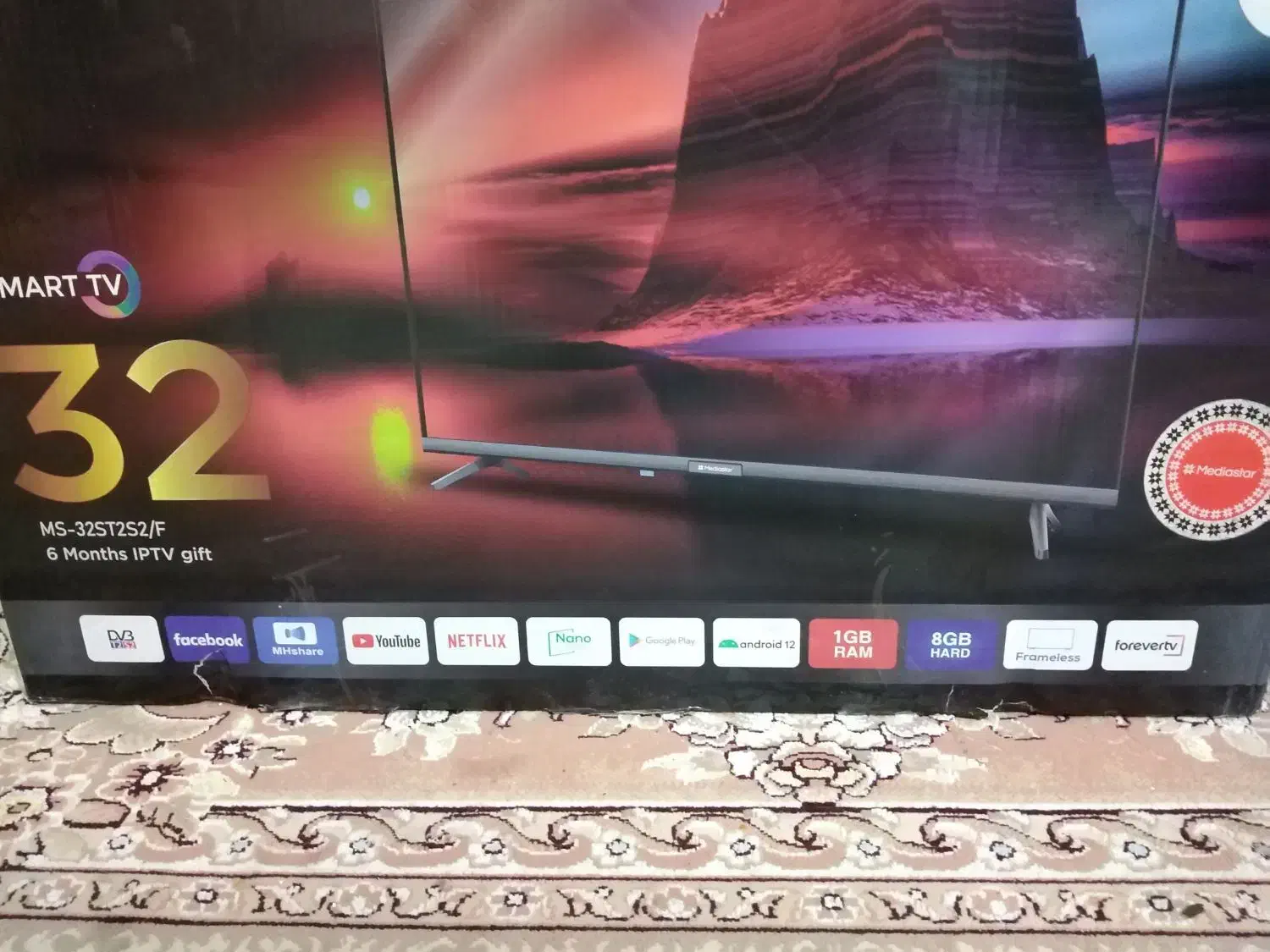 تلویزیون اسمارت 32 مدیا استار|تلویزیون و پروژکتور|مشهد, نوید|دیوار