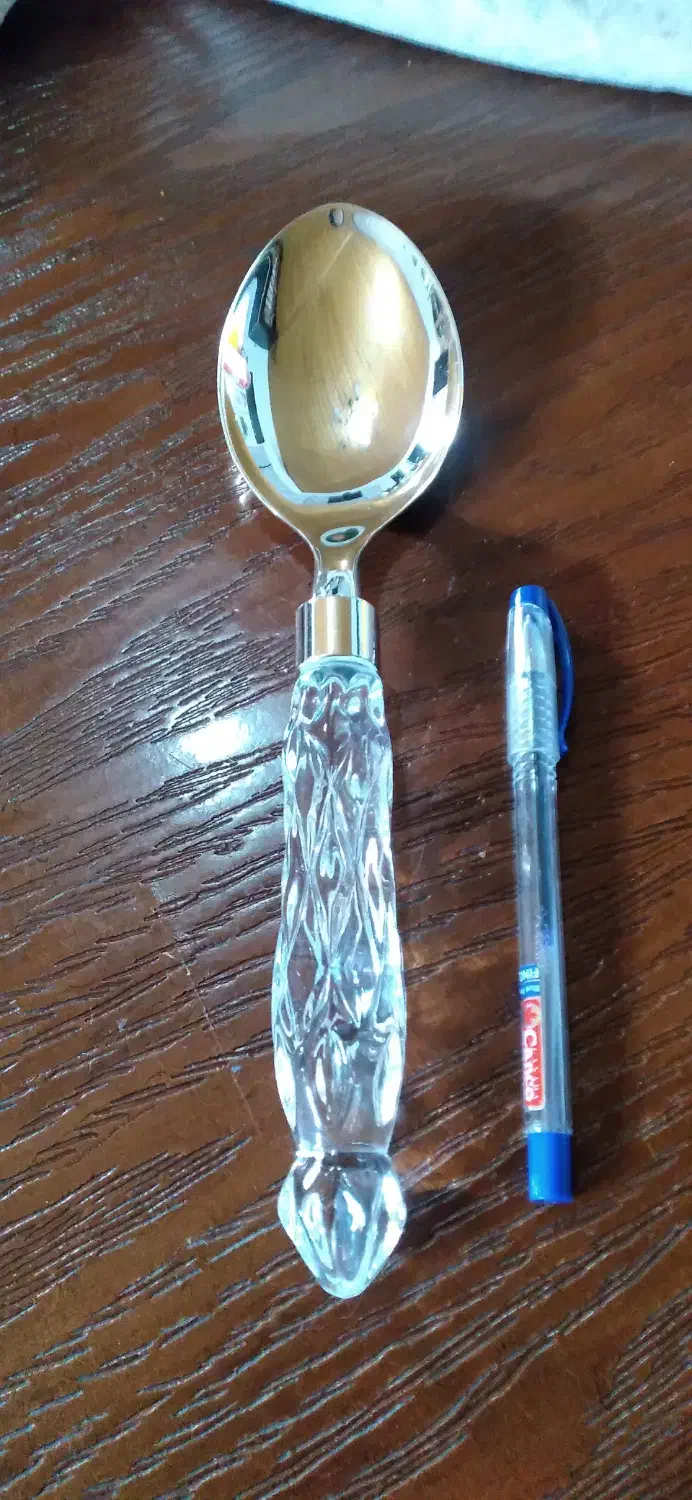 قاشق آجیل خوری کریستال ناخمن|ظروف سرو و پذیرایی|عباسآباد, |دیوار