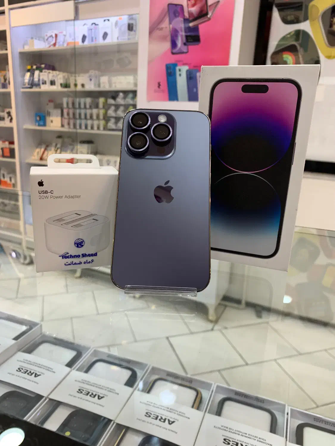 ایفون ۱۴پرو در حد نو واقعی|موبایل|کرج, گوهردشت|دیوار