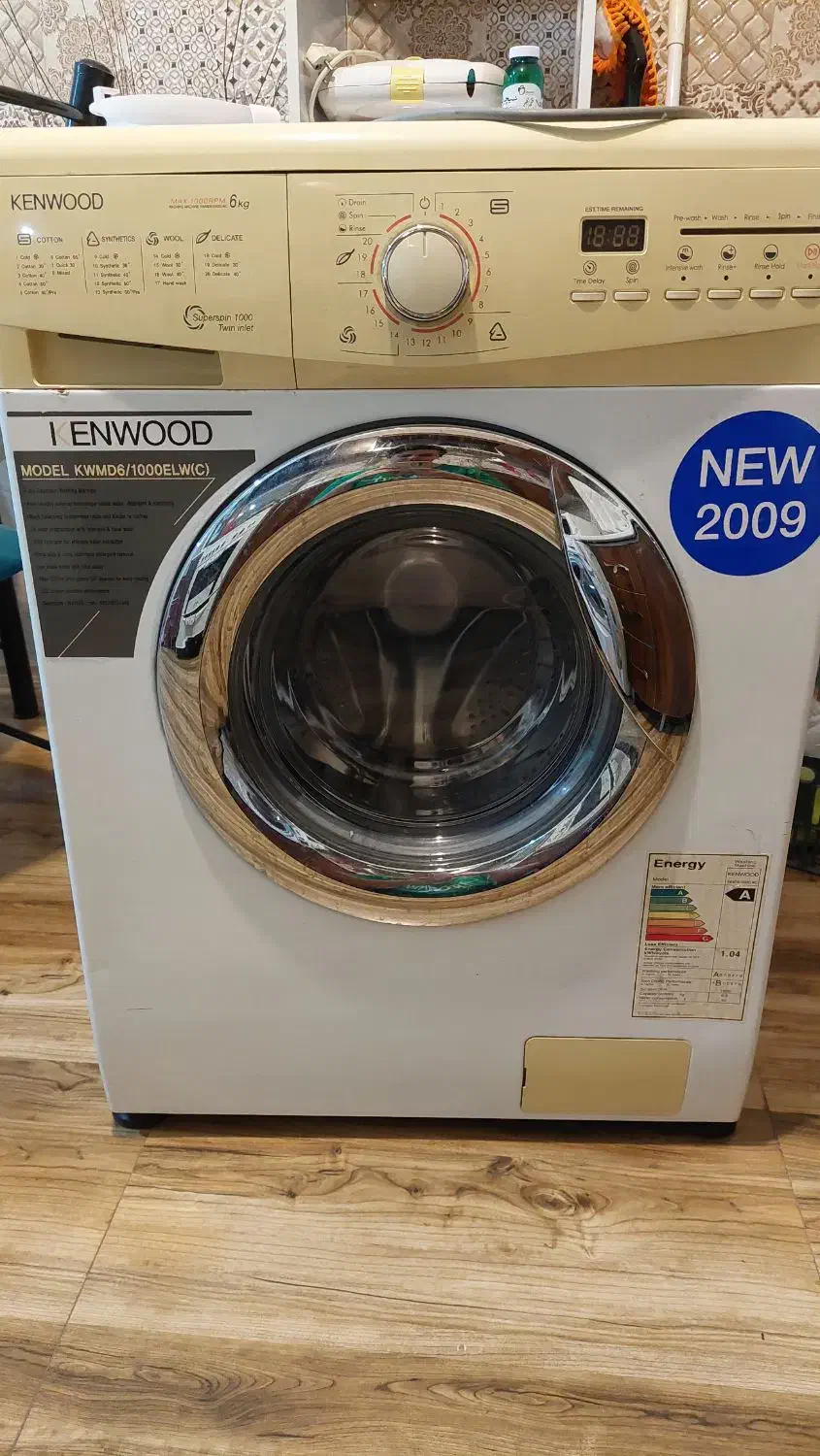 لباسشویی کنوود ۶ کیلویی|ماشین لباسشویی و خشک‌کن لباس|چالوس, |دیوار