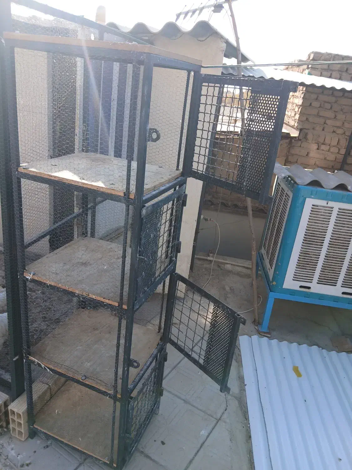 جفت کن کبوتر وقفس حیوان نگهبان|لوازم جانبی حیوانات|کرج, مرکز تحقیقات البرز|دیوار