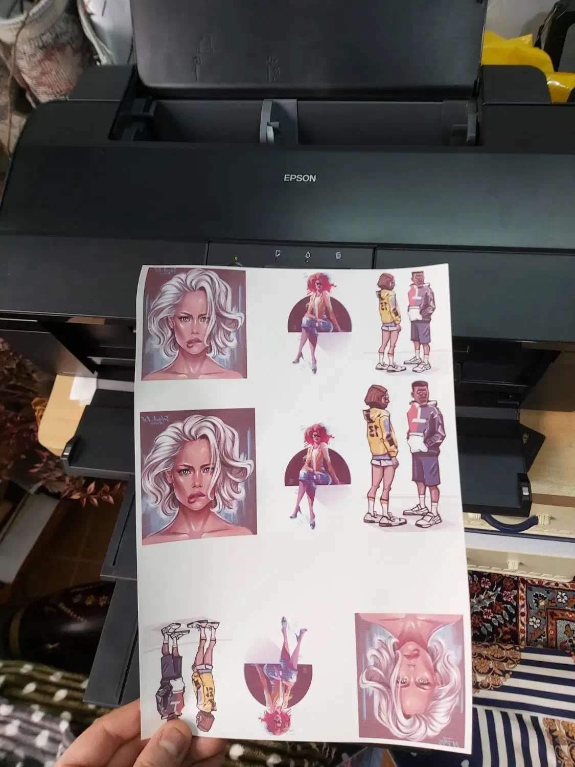 پرینتر ال ۱۸۰۰ epson|پرینتر، اسکنر، کپی، فکس|لاهیجان, لیالستان|دیوار