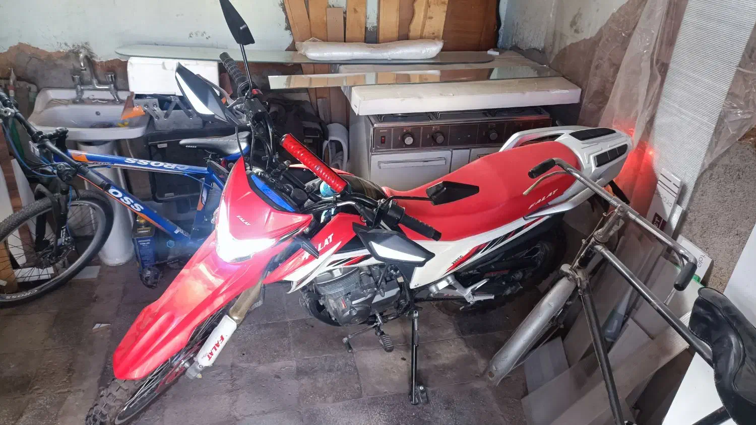 تریل فلات 200 نقد و اقساط|موتورسیکلت|یزد, |دیوار