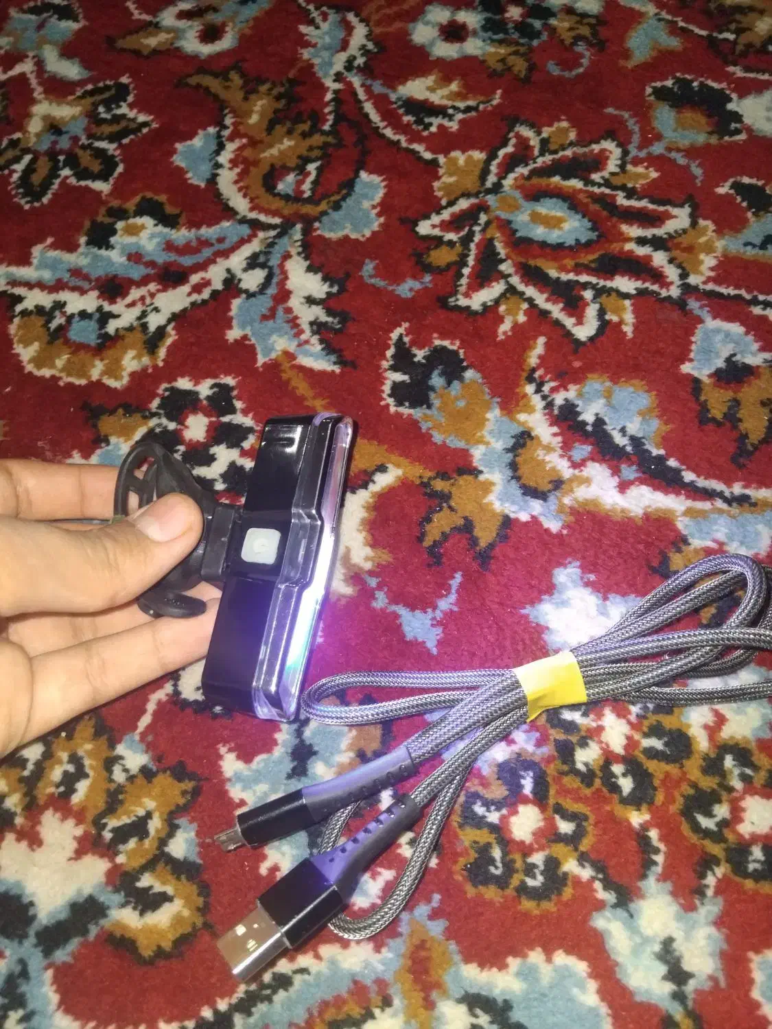 چراق شارژی دوچرخه پولیسی|دوچرخه، اسکیت، اسکوتر|اهواز, گلدشت|دیوار