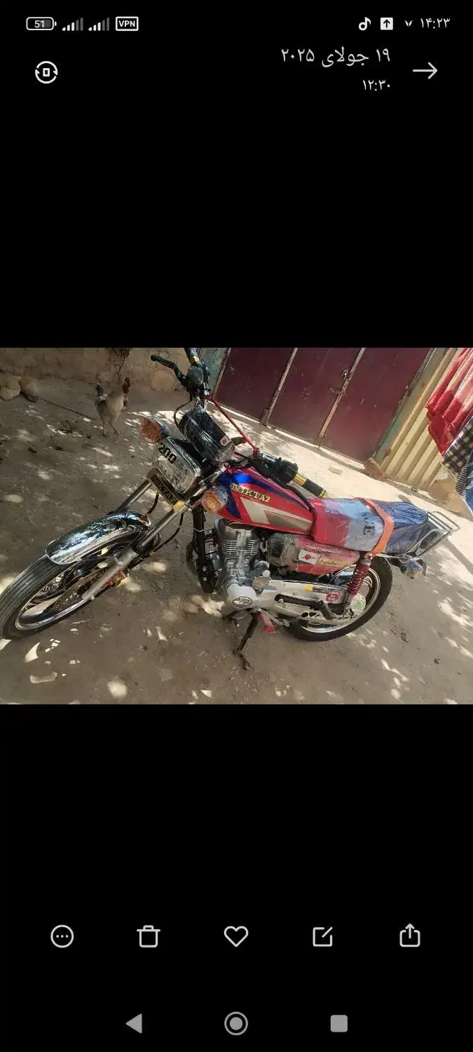 موتور نیکتاز|موتورسیکلت|ازنا, |دیوار