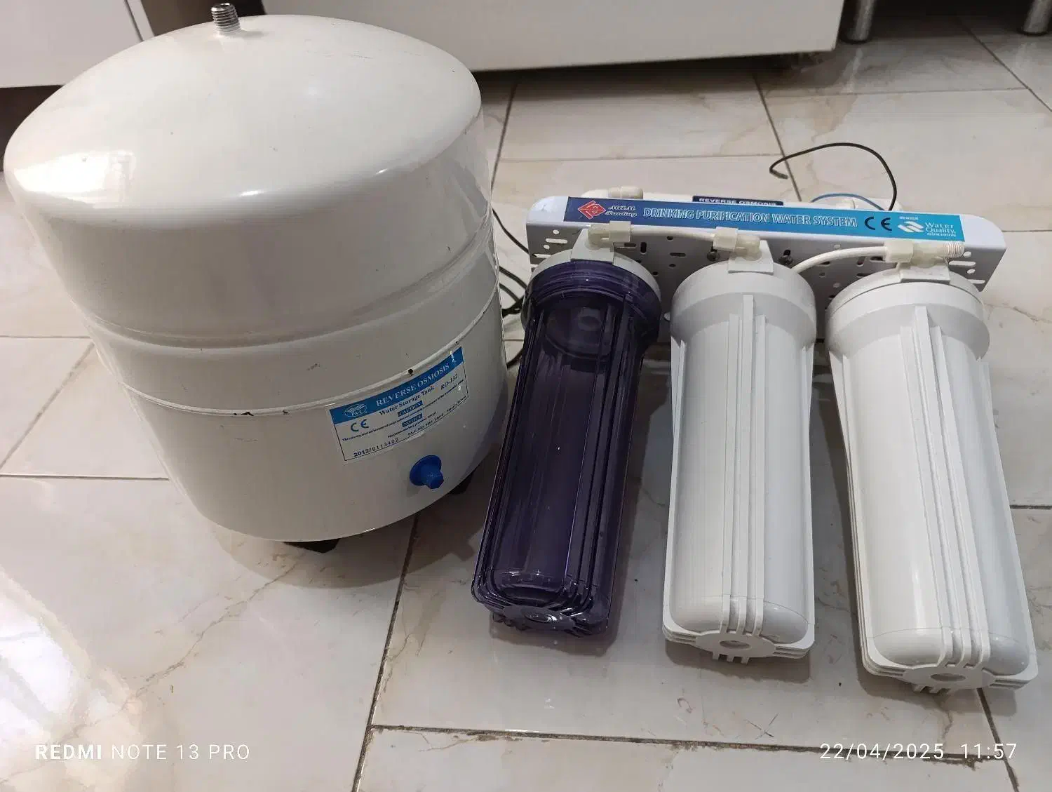 آب تصفیه کن تایوانی اصل در حد نو|آبسردکن و تصفیه آب|فردیس, ثابتی|دیوار