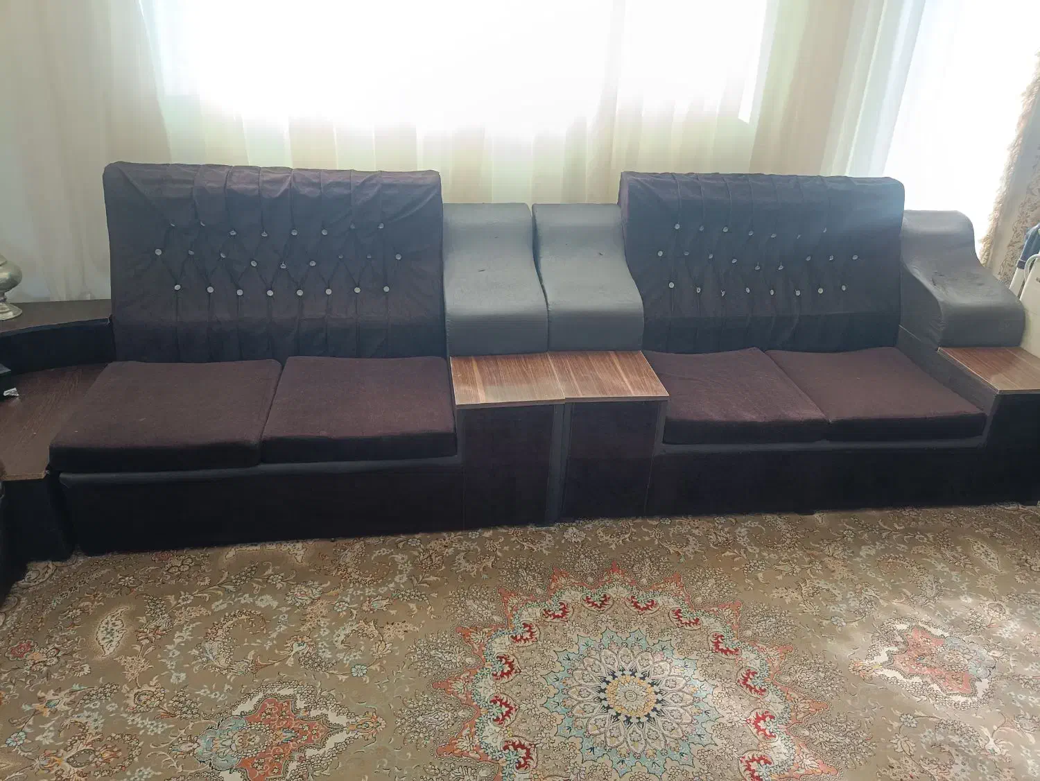 مبل هفت نفره|مبلمان خانگی و میز عسلی|بیرجند, |دیوار