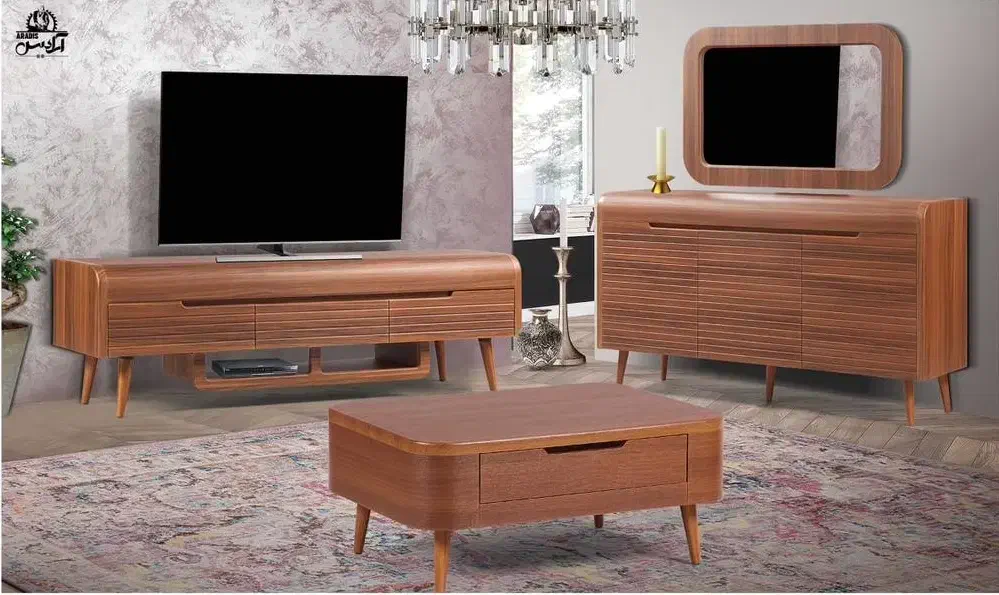 ست میز کامل درنا|میز تلویزیون|یزد, |دیوار