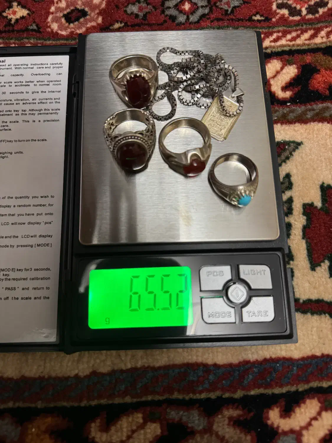 تعدادی نقره‌جات|جواهرات|تهران, جنت‌آباد شمالی|دیوار