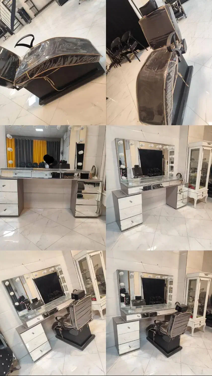 دکور سالن زیبایی|آرایشگاه و سالنهای زیبایی|پاکدشت, پاکدشت (مامازند)|دیوار