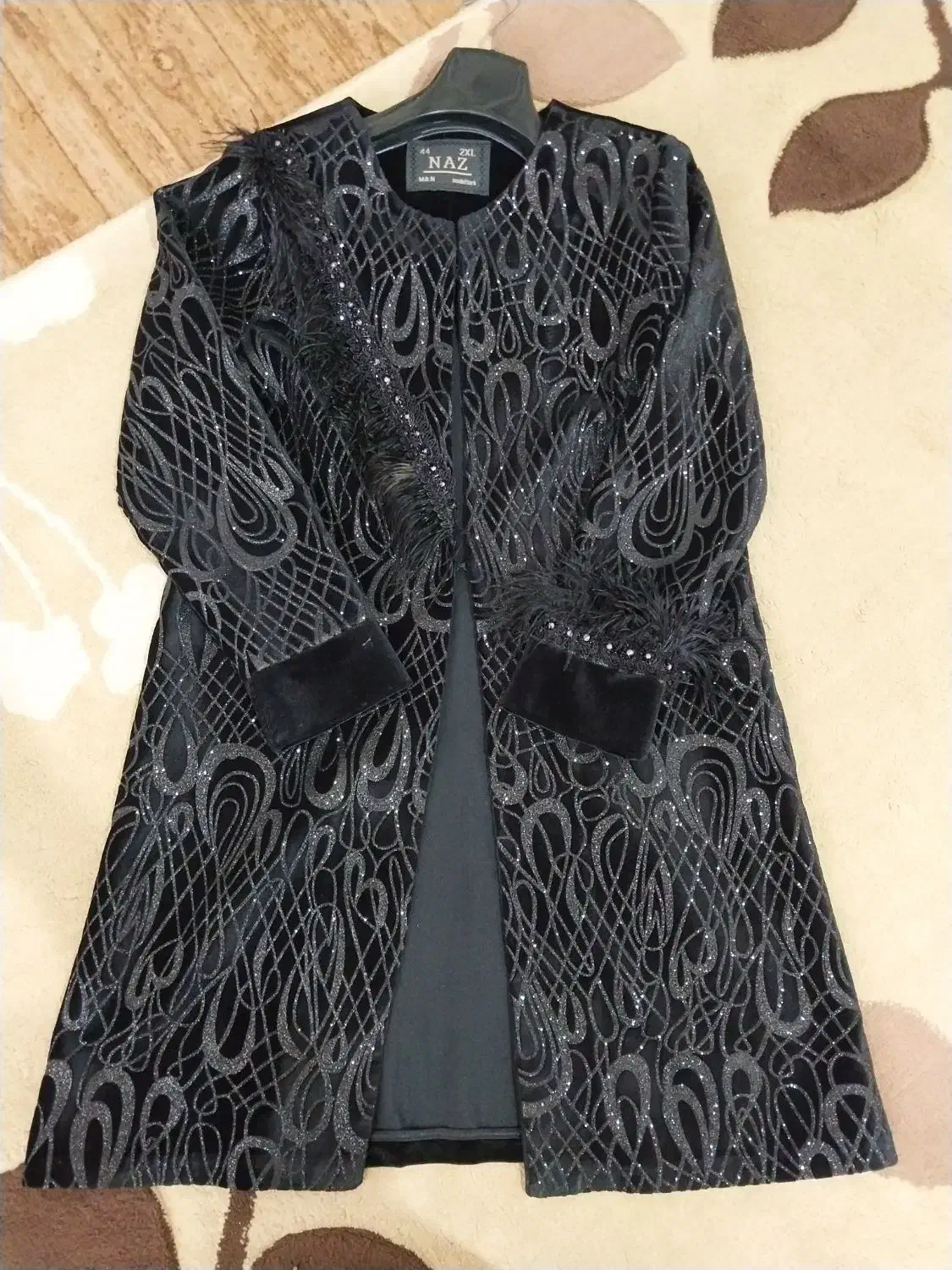 مانتومخمل مجلسی نو|لباس|مراغه, |دیوار