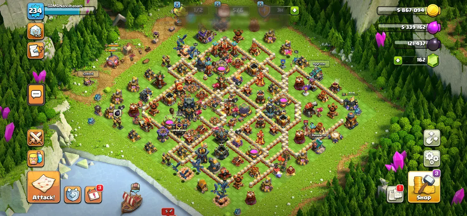 بازی کلش اف کلنز|کنسول، بازی ویدئویی و آنلاین|اسلامشهر, ایرین|دیوار