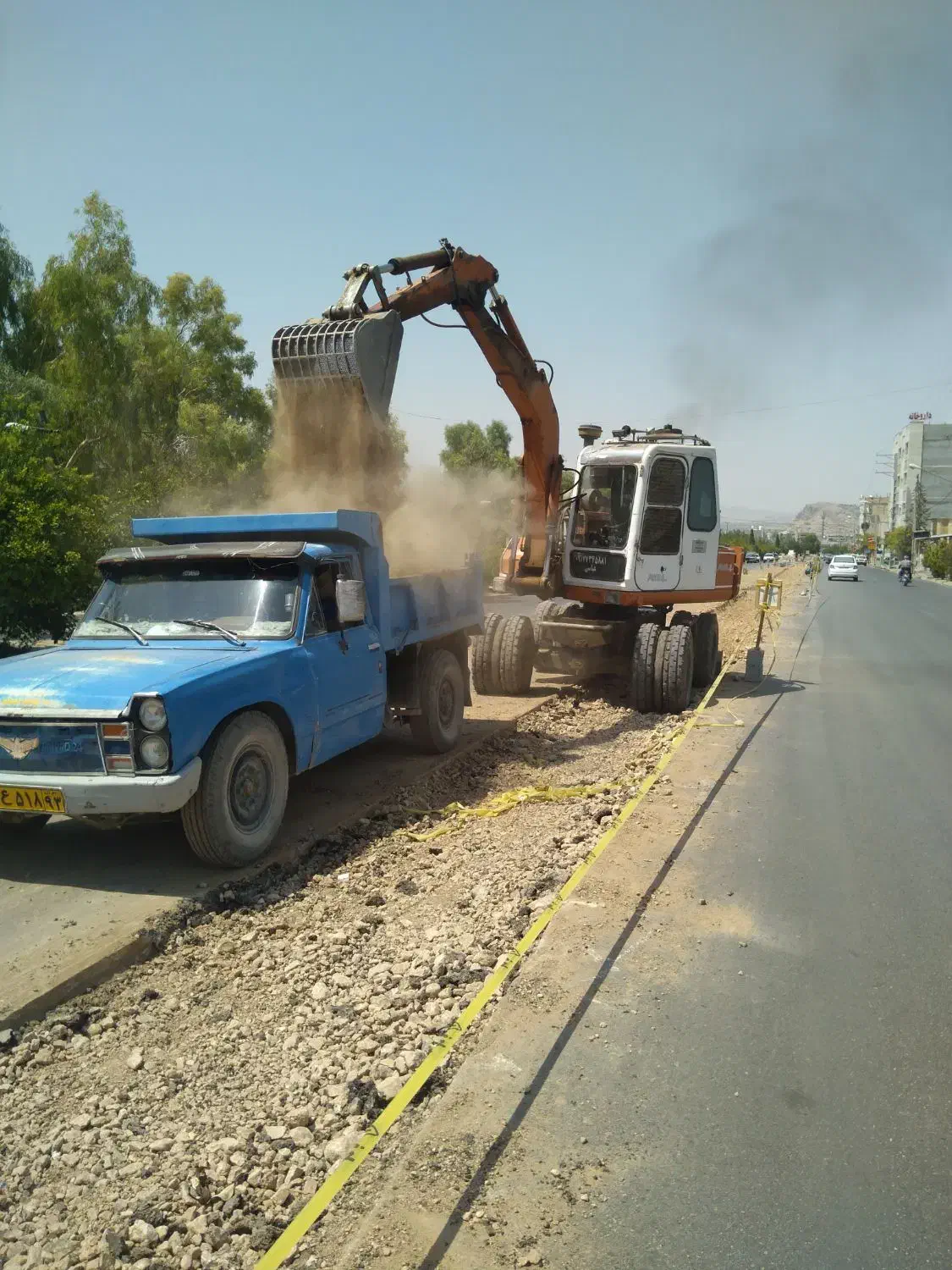 بیل مکانیکی|خودرو سنگین|داراب, |دیوار