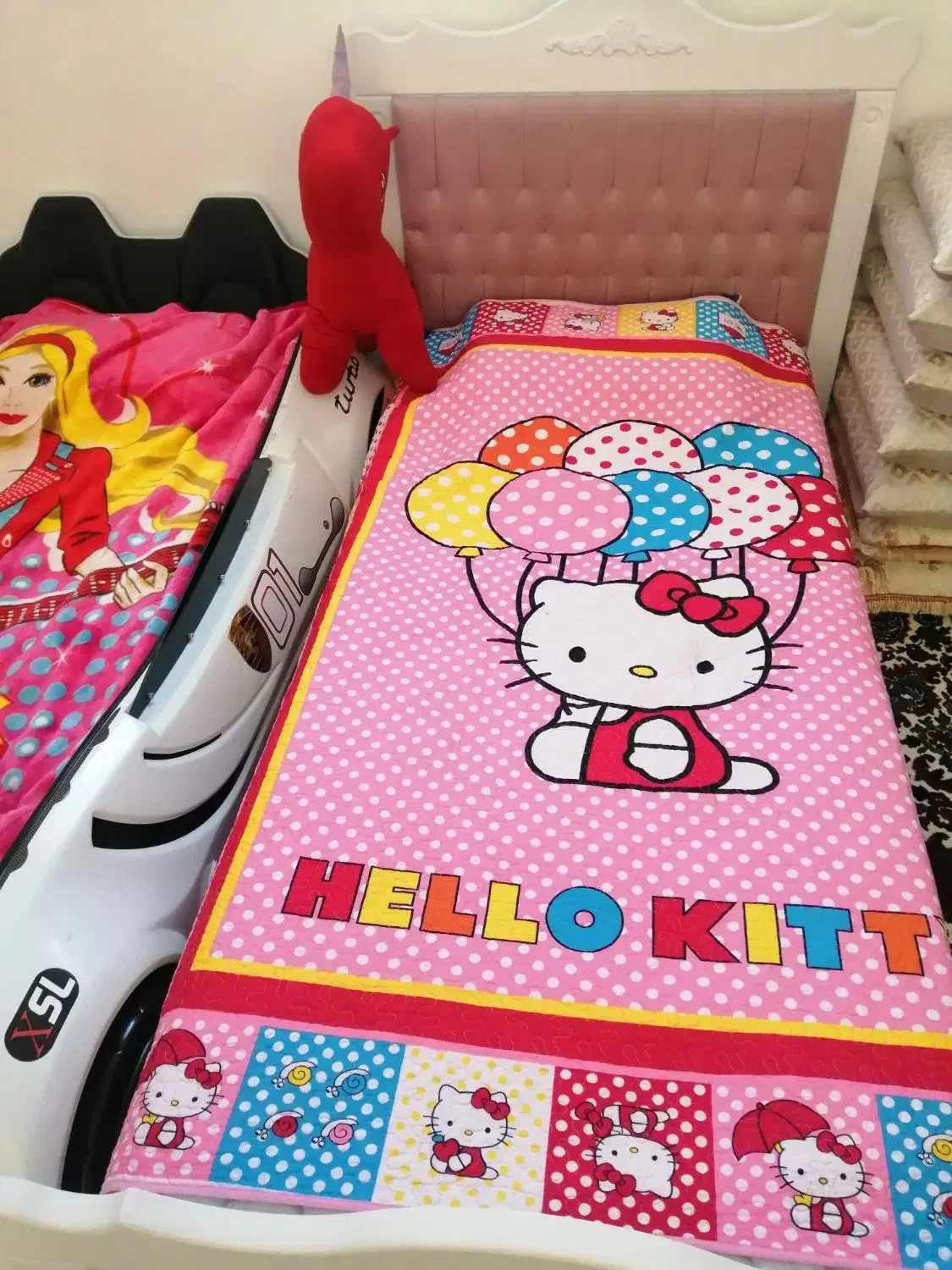 فروش 2عدد تخت دخترانه|تخت و سرویس خواب|سنندج, |دیوار