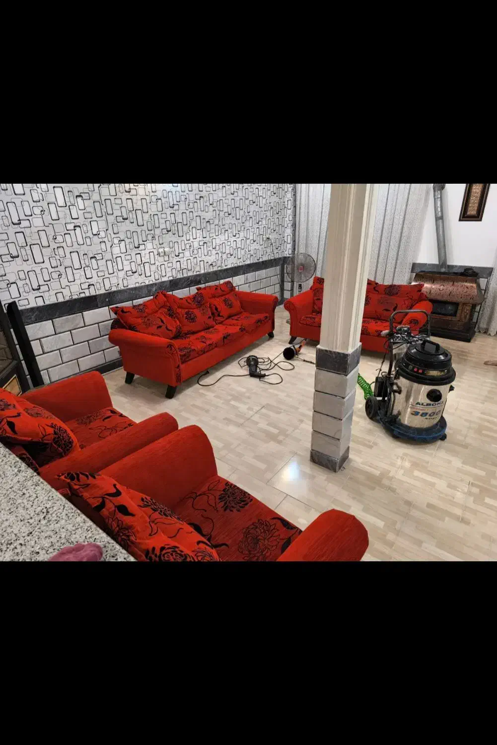 کاناپه ۷نفره|مبلمان خانگی و میز عسلی|آزادشهر, |دیوار