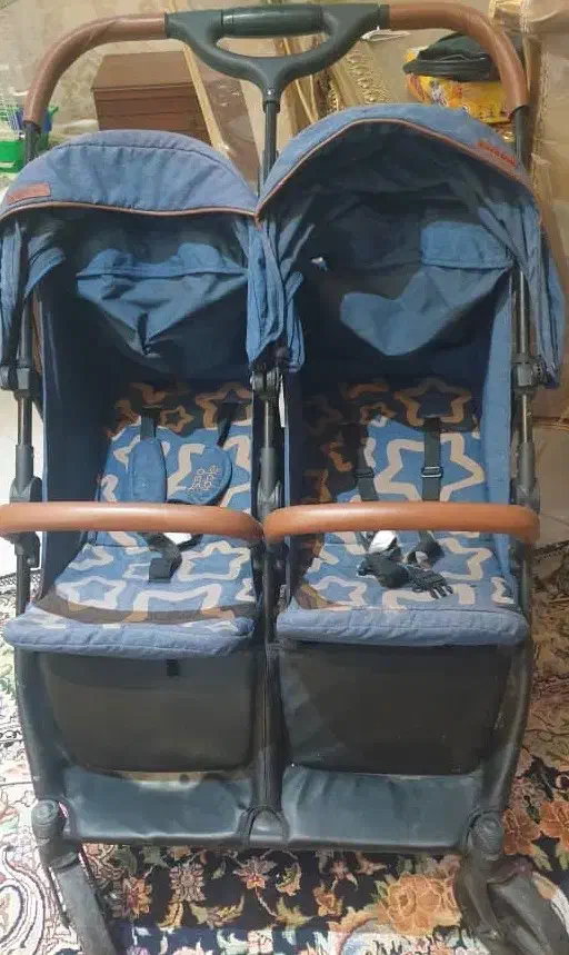 کالسکه دوقلو برند پاترینو|کالسکه و لوازم جانبی|قم, جهان بینی|دیوار