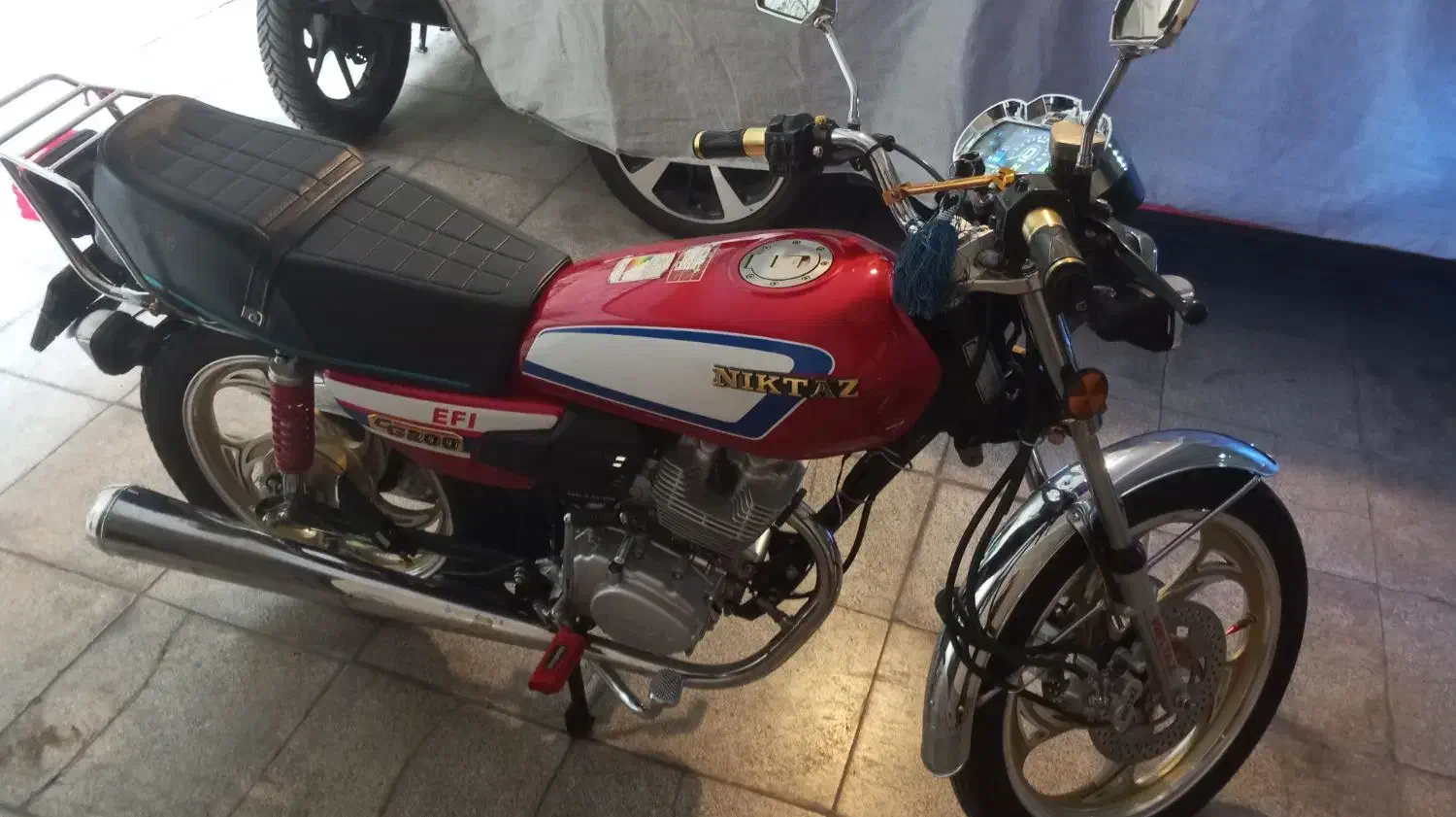 موتور نیکتاز فول|موتورسیکلت|تهران, خانیآباد|دیوار