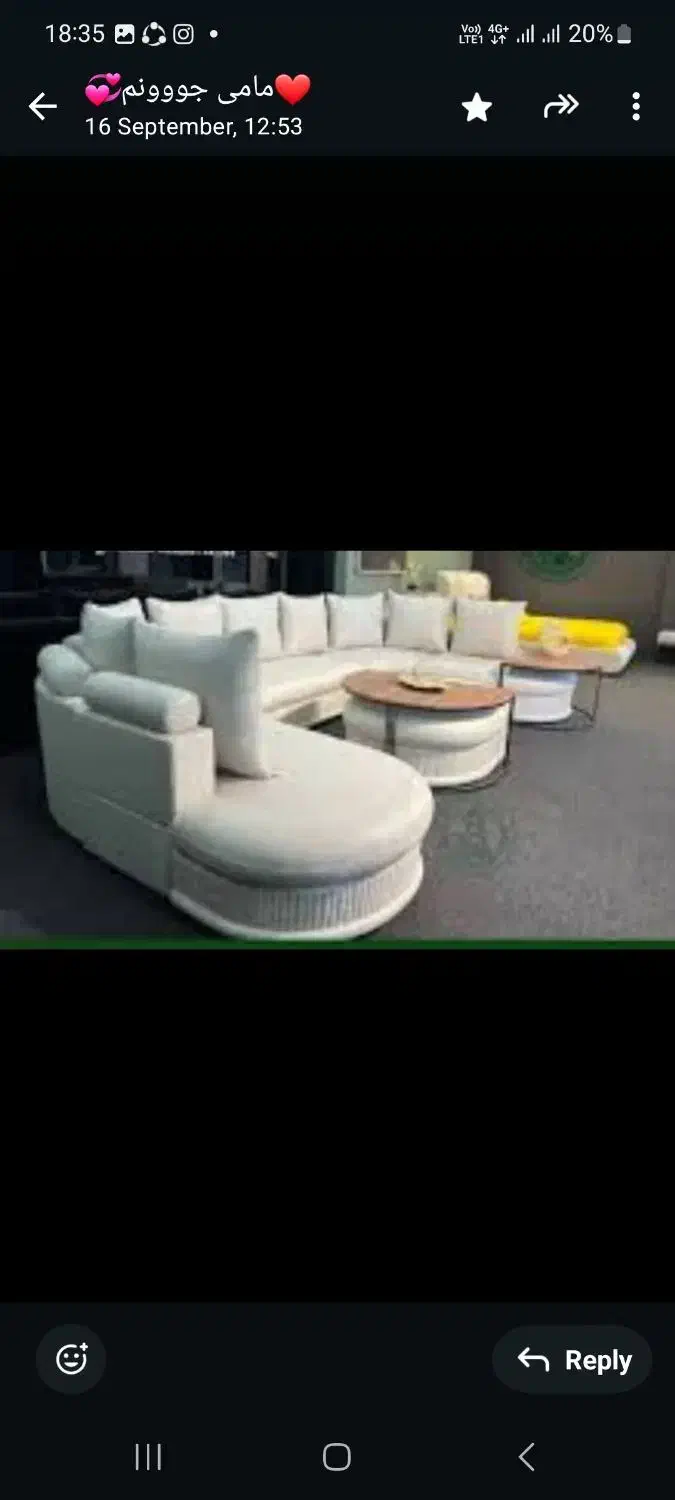 مبلمان چوبینه مدل ژانتی ۱۰ نفره|مبلمان خانگی و میز عسلی|بابلسر, |دیوار