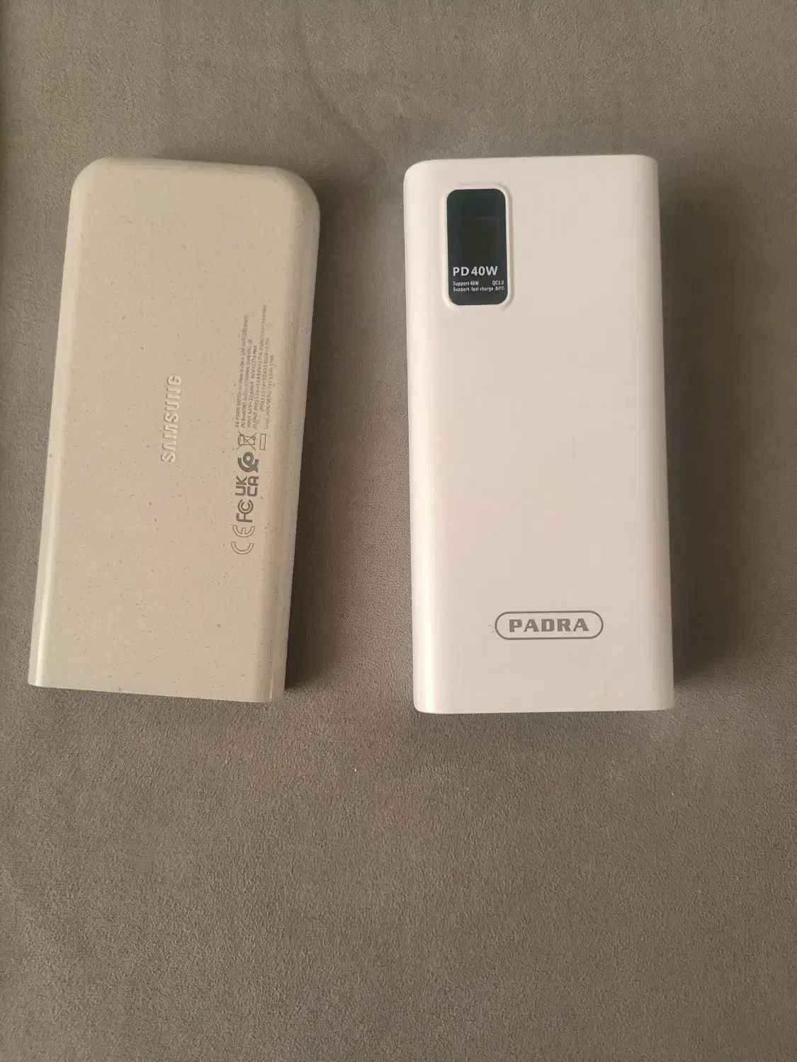 پاوربانک PADRA20000و پاوربانک SAMSUNG10000|لوازم جانبی موبایل و تبلت|تهران, شهرک ولیعصر جنوبی|دیوار