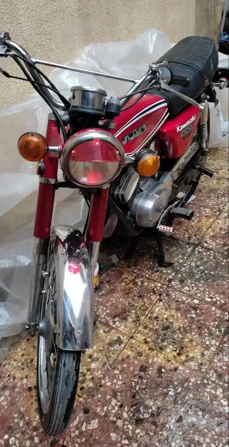 کاوازاکی 100|موتورسیکلت|خرم‌آباد, |دیوار