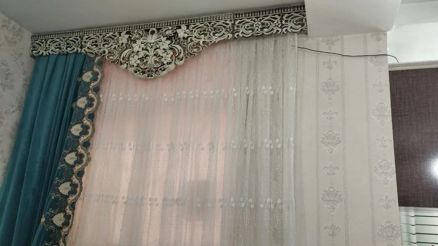 پرده|پرده، رانر، رومیزی|کرج, خرمدشت|دیوار