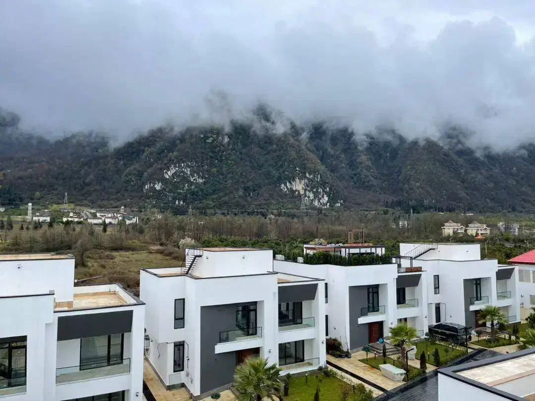 زمین شهرکی دیوار کشی شده خوش چشم انداز سنددار باچک|فروش زمین و ملک کلنگی|خرمآباد (تنکابن), |دیوار