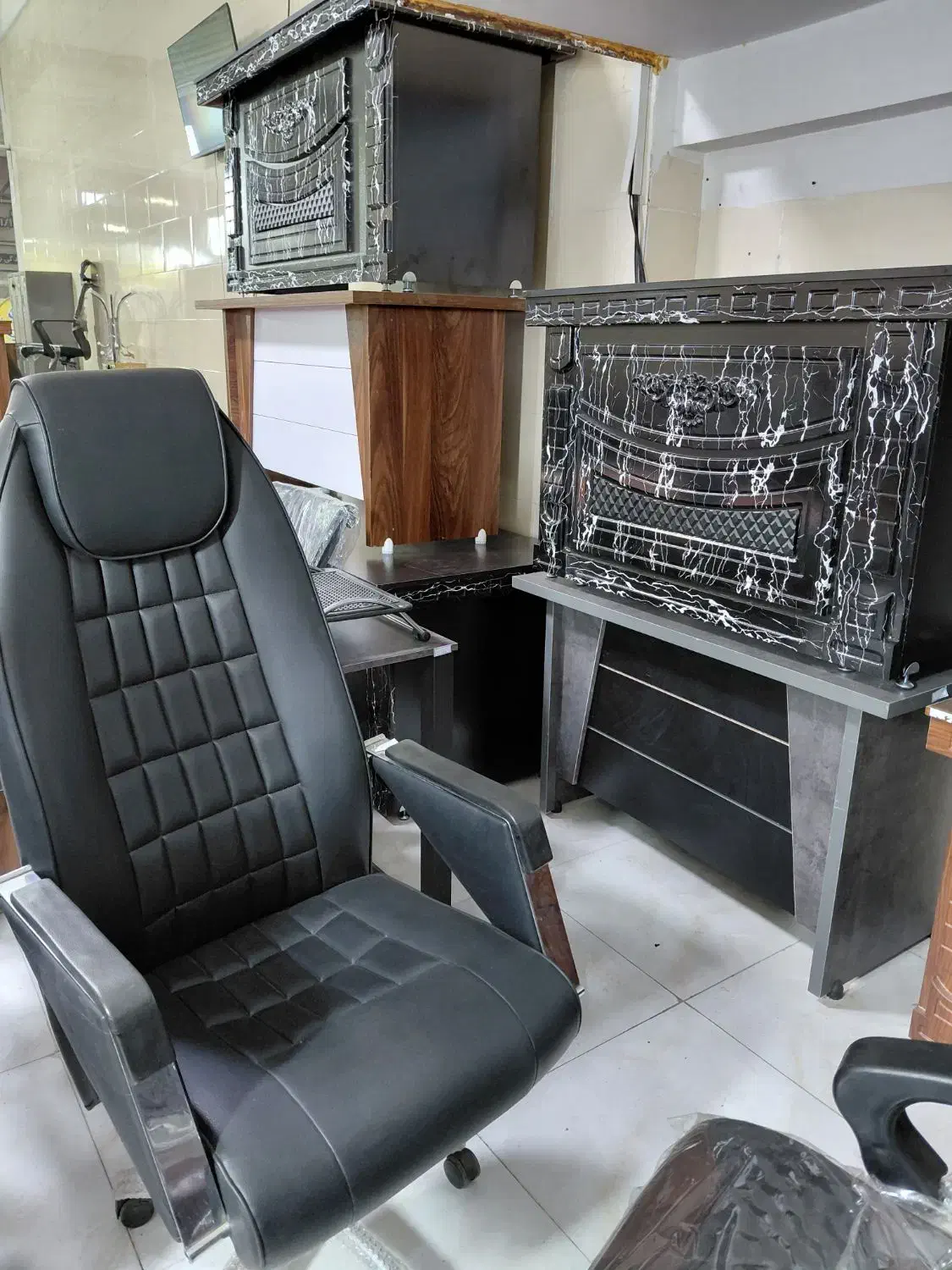 میز کد ۶۵۳۴۸۹ صندلی تجهیزات کامل اداری کد ۷۹۰|مبلمان اداری|کرج, حصارک پایین|دیوار