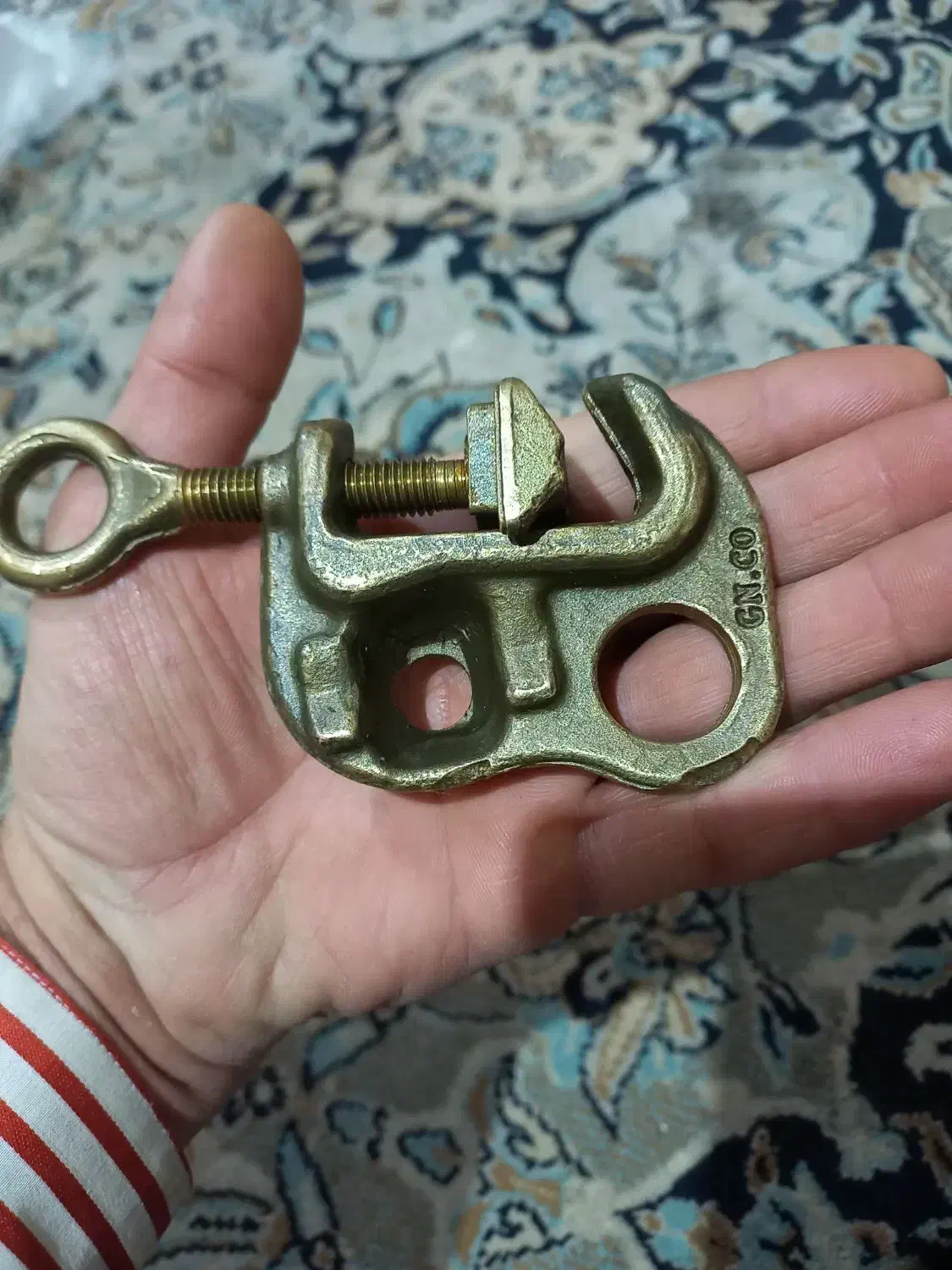 فروش گیره برنجی قدیمی کلکسیونی|کلکسیون اشیاء عتیقه|رامهرمز, |دیوار