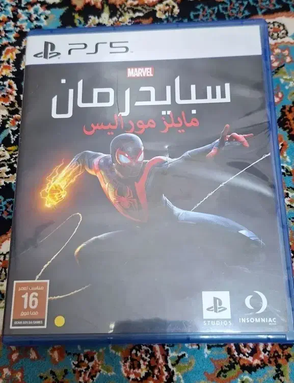 بازی spider man ps5 مایلزمورالز|کنسول، بازی ویدئویی و آنلاین|کرج, مصباح|دیوار