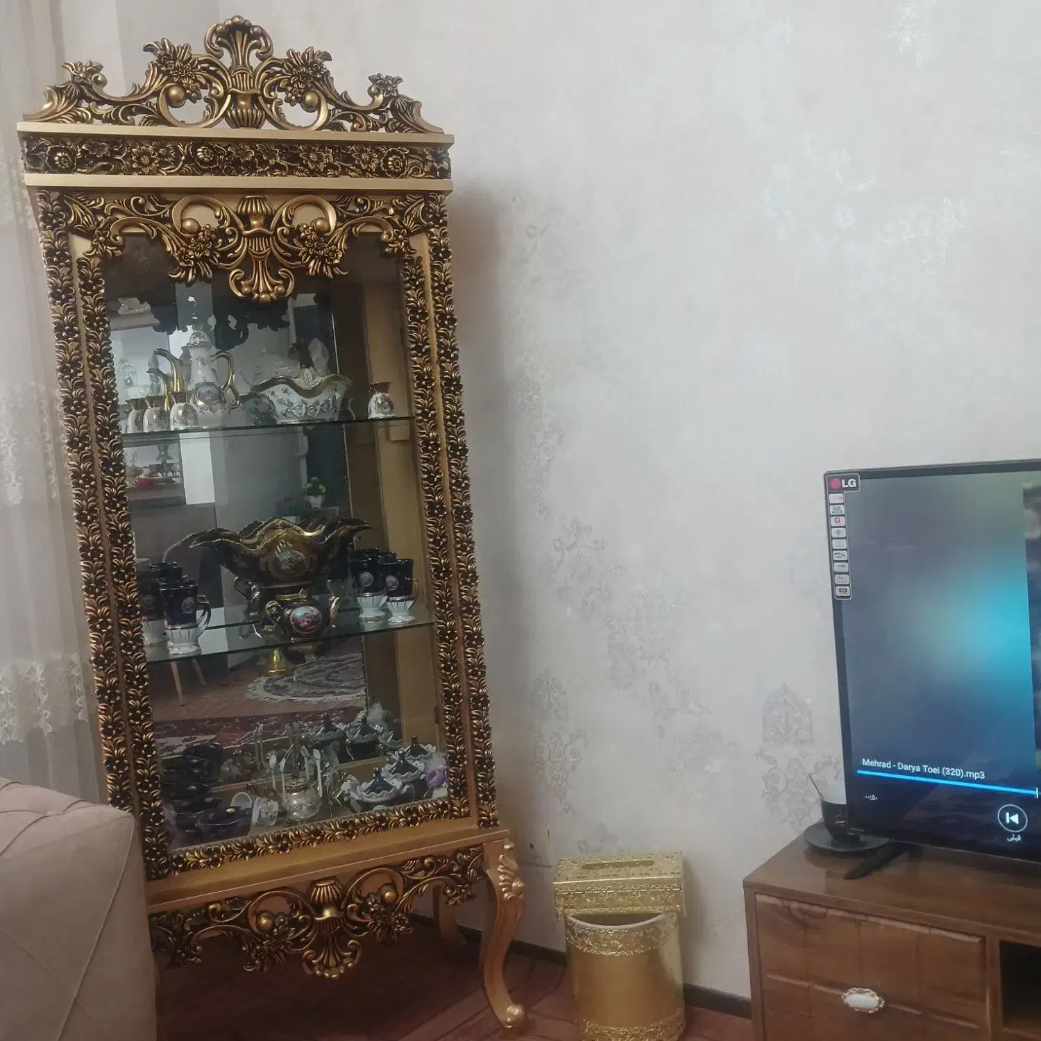 بوفه دکوری|بوفه، ویترین، کنسول|سهند, |دیوار