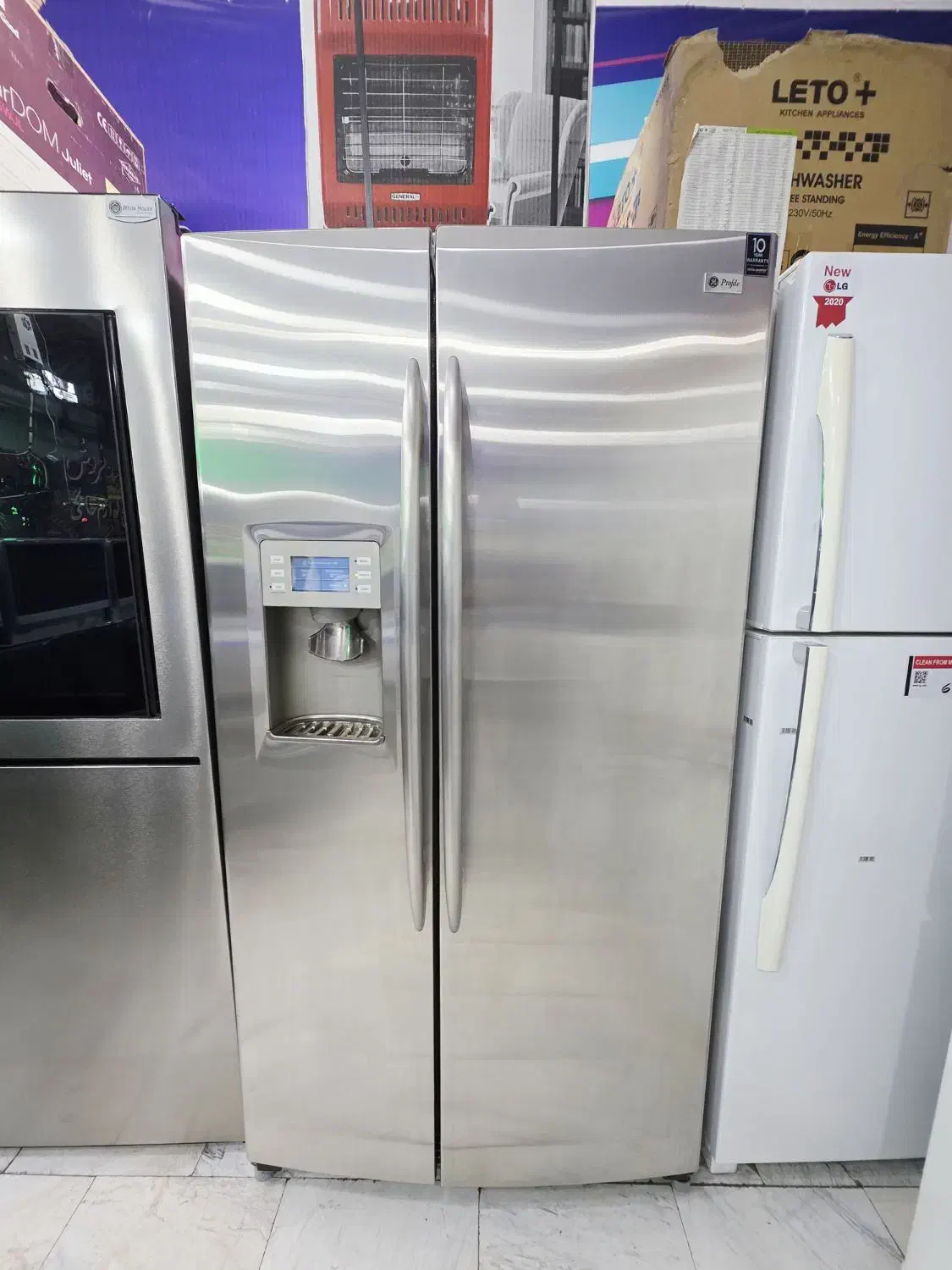 یخچال ساید 34 فوت جنرال الکتریک آمریکایی در حد نو|یخچال و فریزر|تهران, هاشمآباد|دیوار