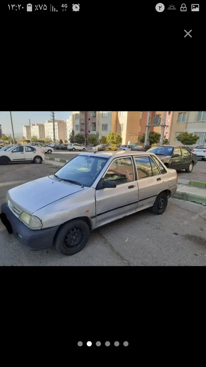 پراید نقره ای ۸۷|خودرو سواری و وانت|قم, دانشگاه قم|دیوار