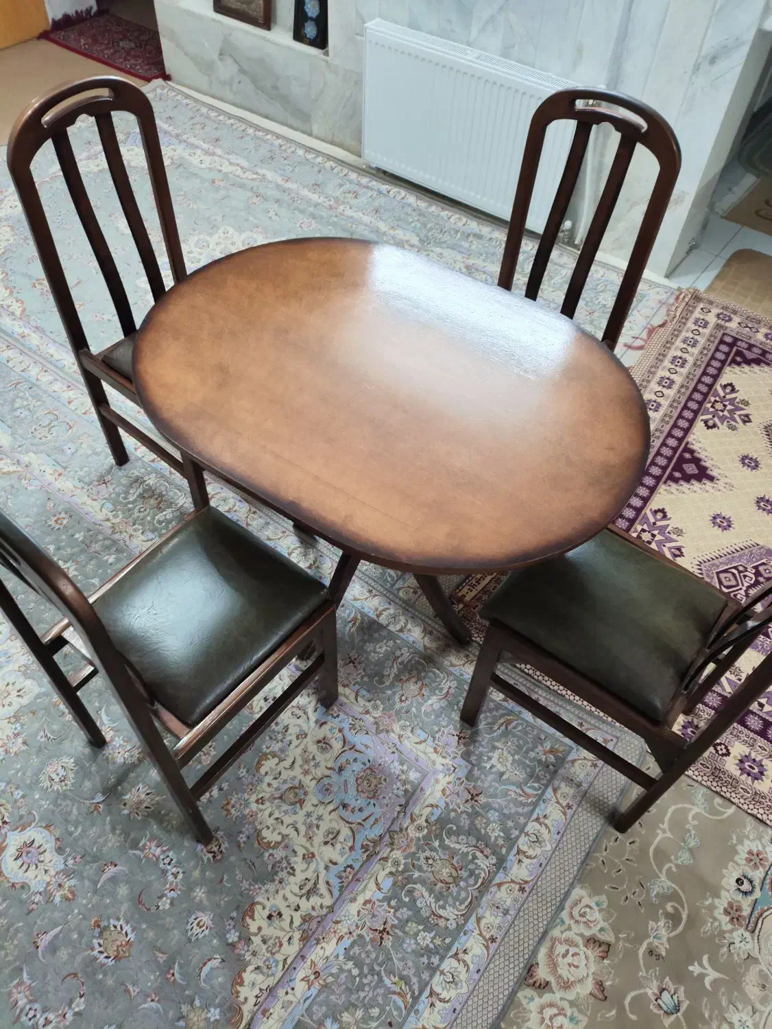 میز ناهارخوری چوبی|میز و صندلی غذاخوری|نجفآباد, شریعتی|دیوار