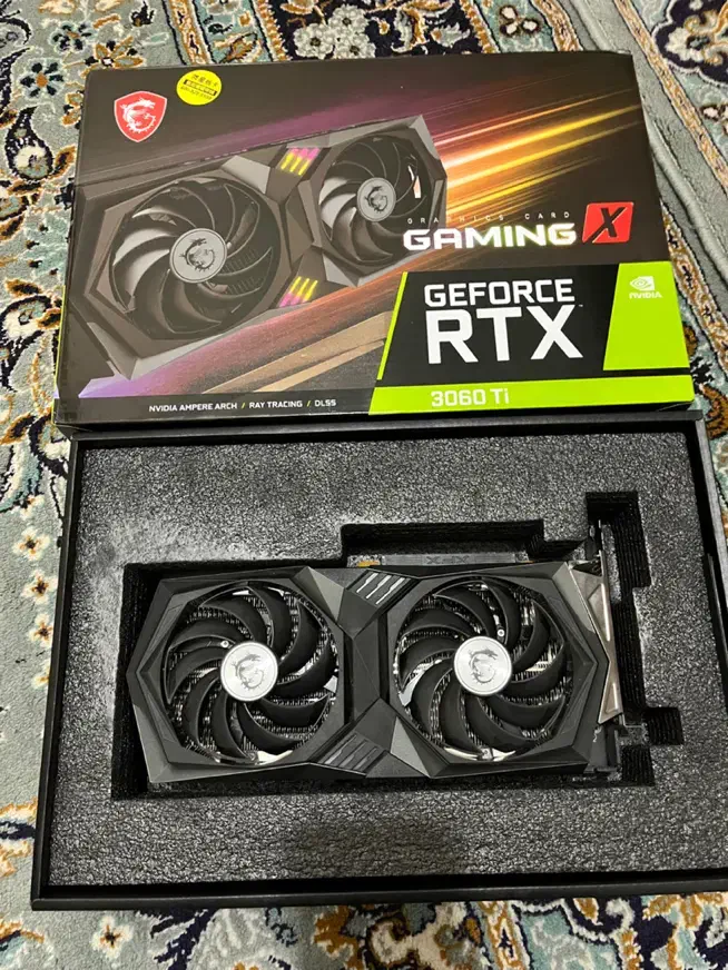 کارت گرافیک MSI Rtx 3060 ti X Gamong|قطعات و لوازم جانبی رایانه|تبریز, |دیوار