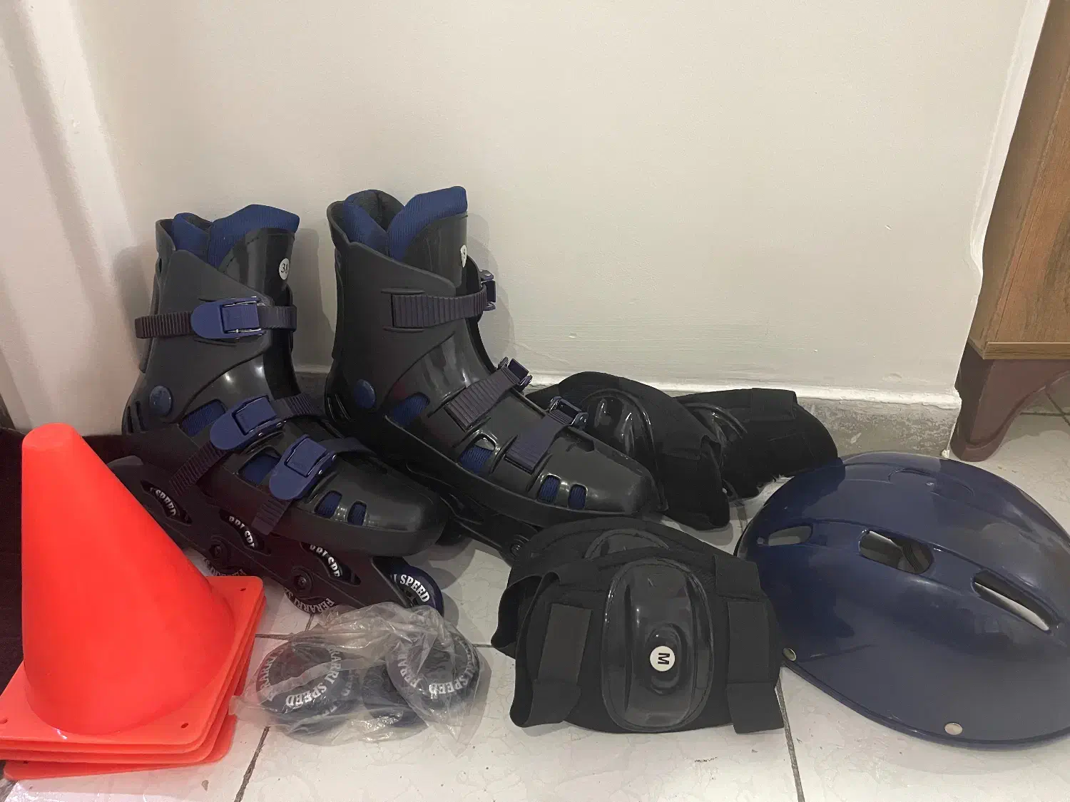 اسکیت نو سایز ۳۸|دوچرخه، اسکیت، اسکوتر|تهران, نازی‌آباد|دیوار