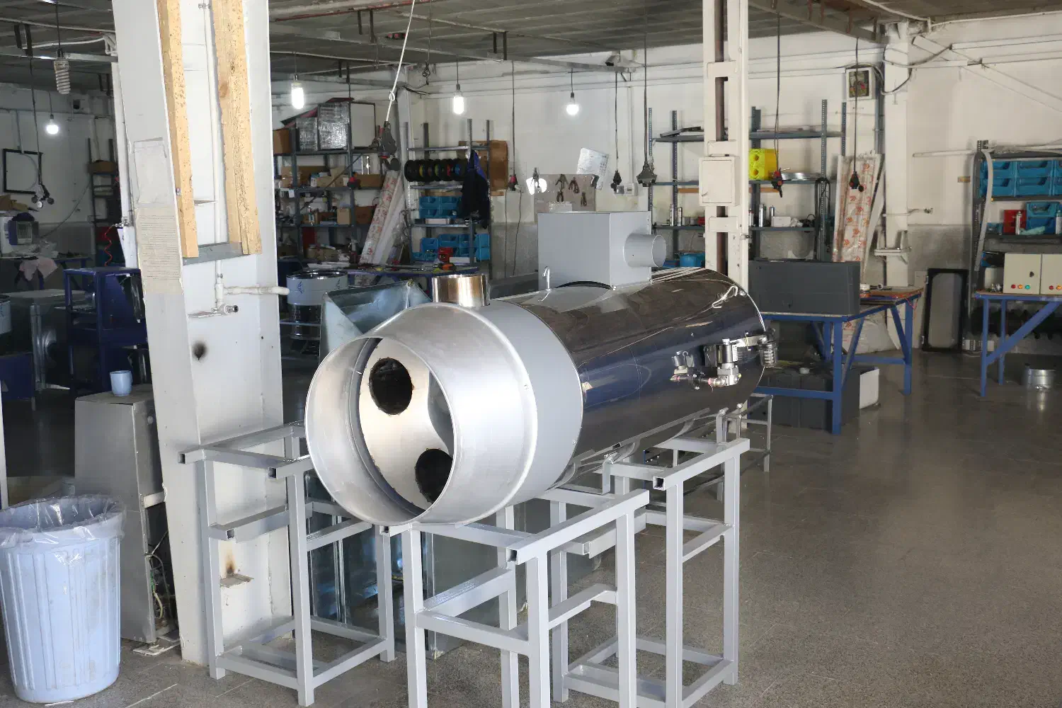 جت هیتر 110 هزار دودکش دار بخاری مرغداری-گلخانه|ماشین‌آلات صنعتی|اصفهان, عسگریه|دیوار