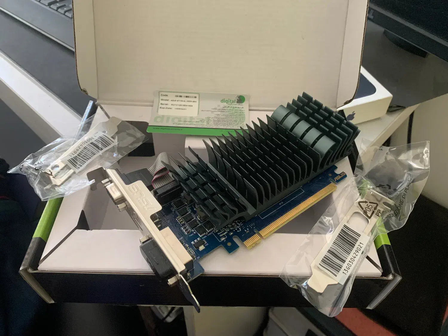 کارت گرافیک ایسوس GT730 2Gb DDR5|قطعات و لوازم جانبی رایانه|شهریار, شهرک شاهد|دیوار