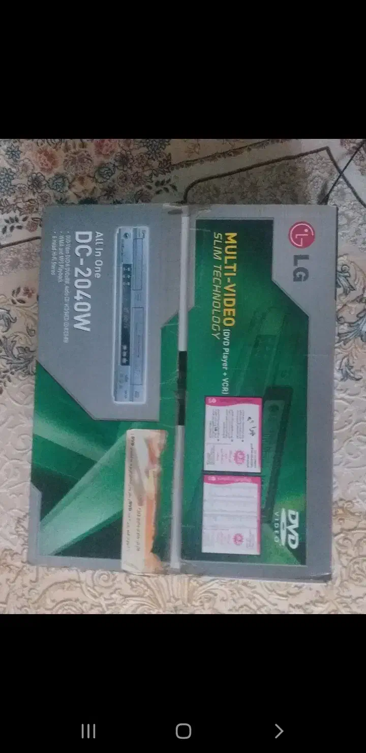 ویدیو الجی|پخش‌کننده DVD و ویدیو|اسلام‌شهر, شهرک مفیدی|دیوار