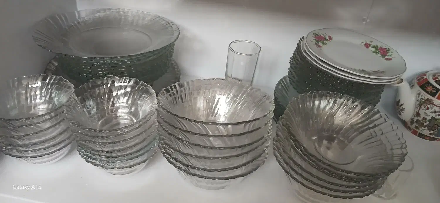 ظروف شیشه ای|ظروف سرو و پذیرایی|خمینی‌شهر, |دیوار