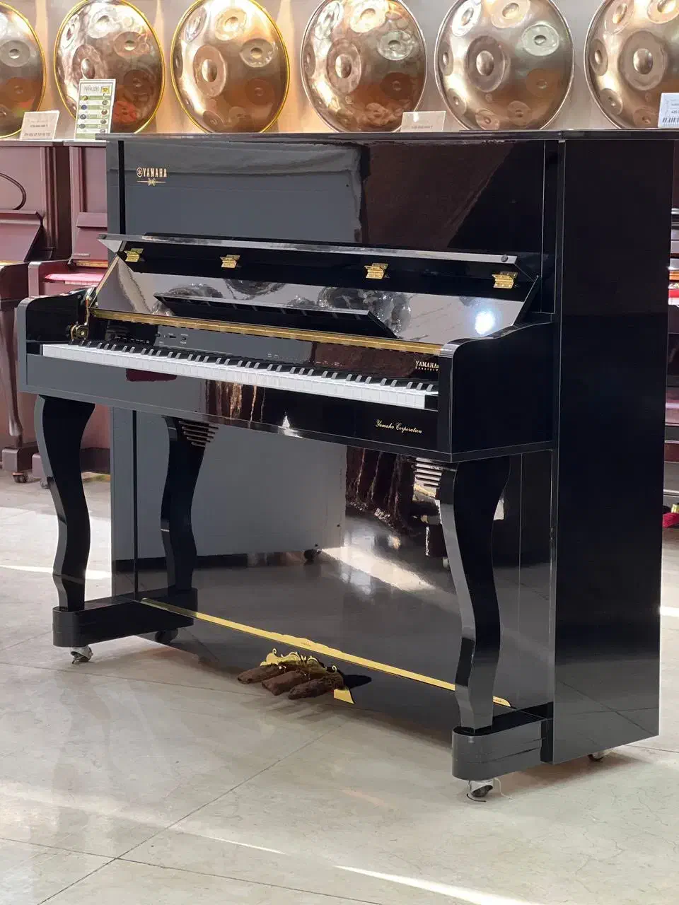 پیانو طرح اکوستیک یاماها|پیانو، کیبورد، آکاردئون|اهواز, زوویه ۲|دیوار