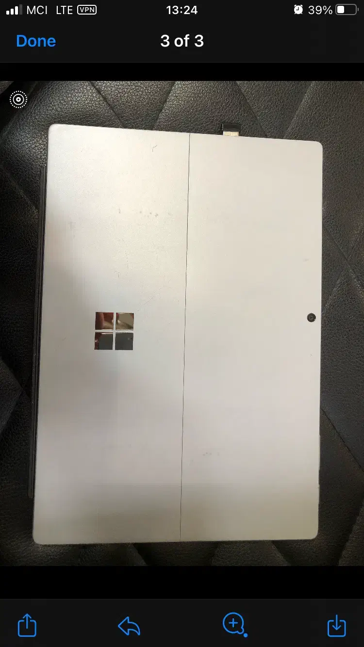 سرفیس 7pro i5 ram8 256 win10 orginal|رایانه همراه|تهران, آجودانیه|دیوار