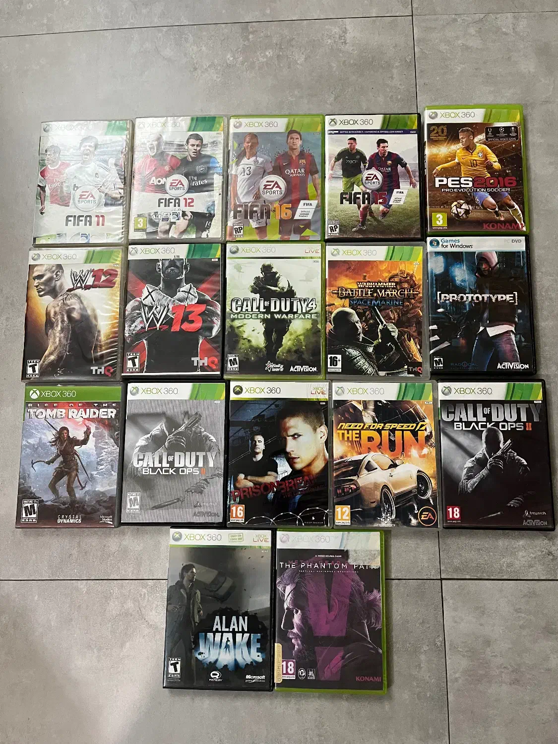 ۷۵ عدد سی دی ایکس باکس ۳۶۰ و ۶ عدد بازی کامپیوتر|کنسول، بازی ویدئویی و آنلاین|تهران, هفت حوض|دیوار