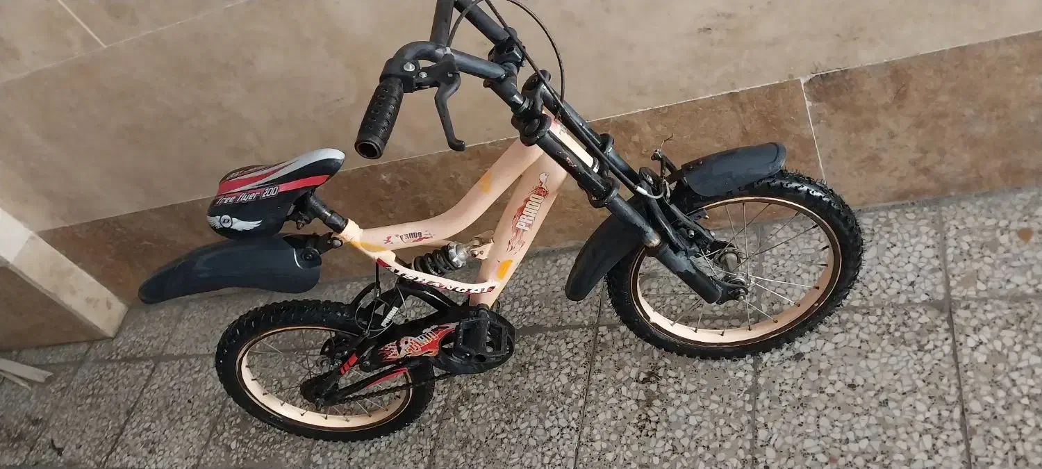 دوچرخه سایز  ۱۶ سالم سالم در حد نو|دوچرخه، اسکیت، اسکوتر|تهران, آشتیانی|دیوار