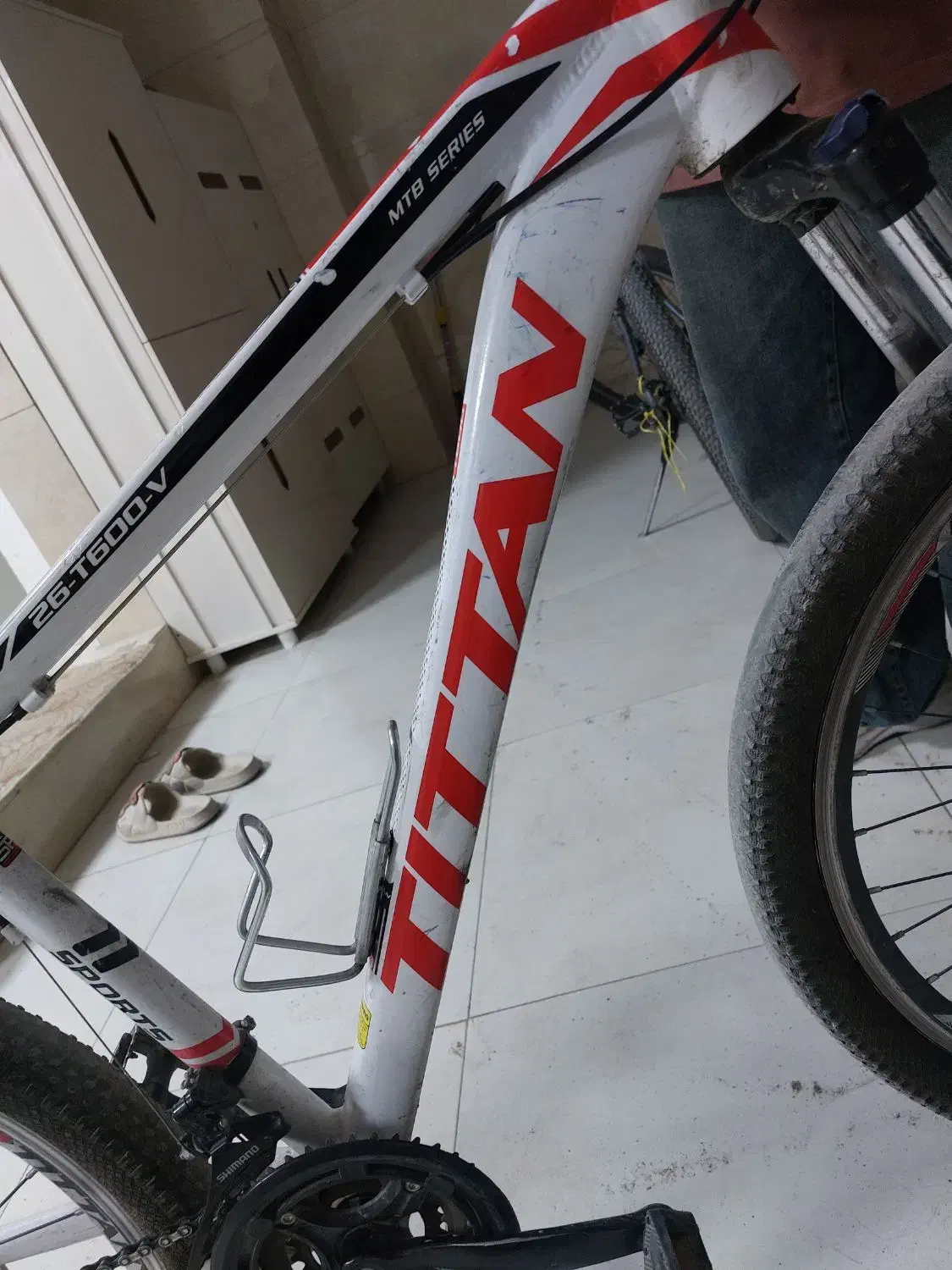 دوچرخه 26 تی تان|دوچرخه، اسکیت، اسکوتر|چوبر, |دیوار