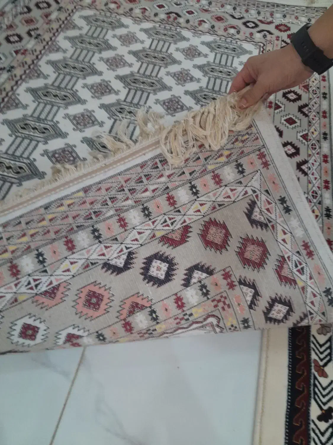 قالیچه|فرش|گنبد کاووس, |دیوار