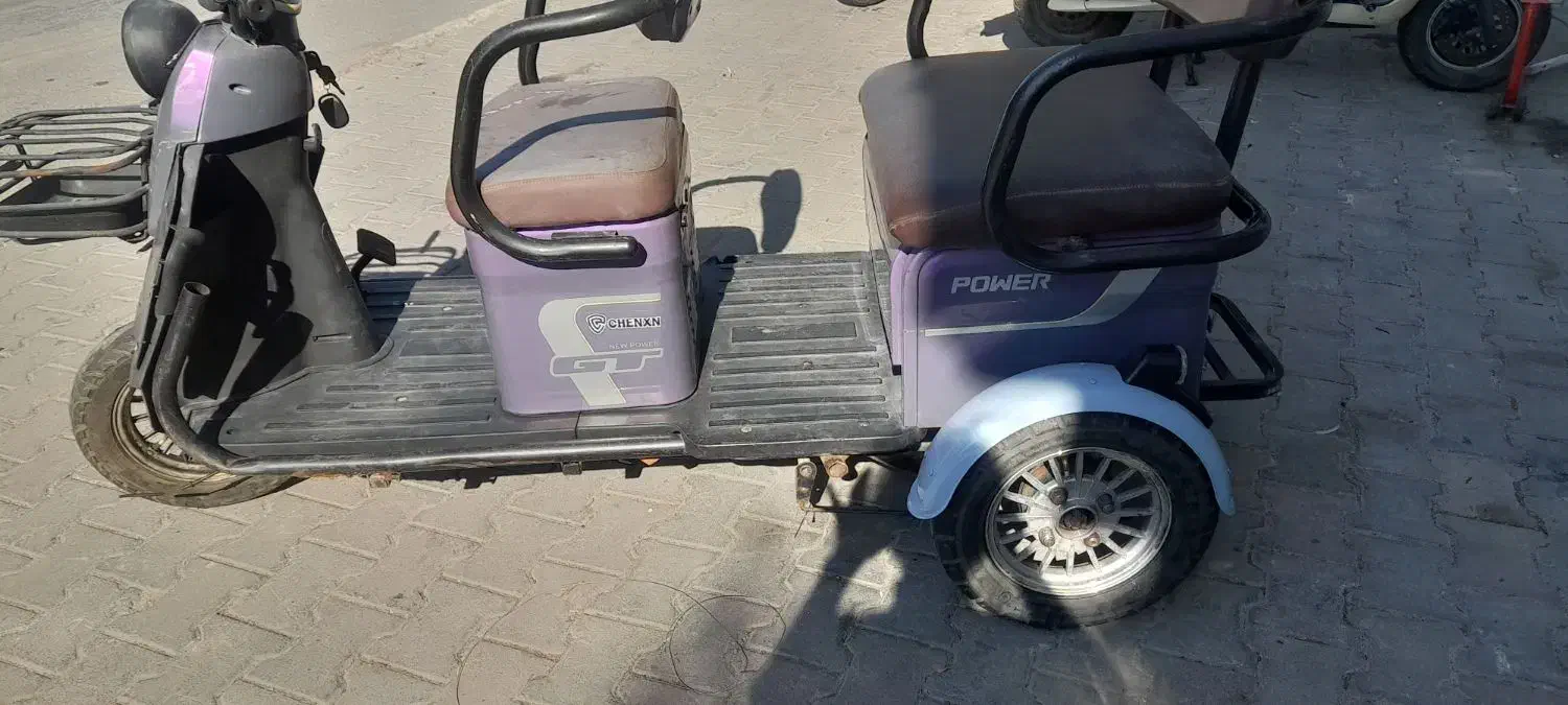سه چرخه برقی سایز ۱۰به شرط سالم بدون باطری|دوچرخه، اسکیت، اسکوتر|کیش, |دیوار
