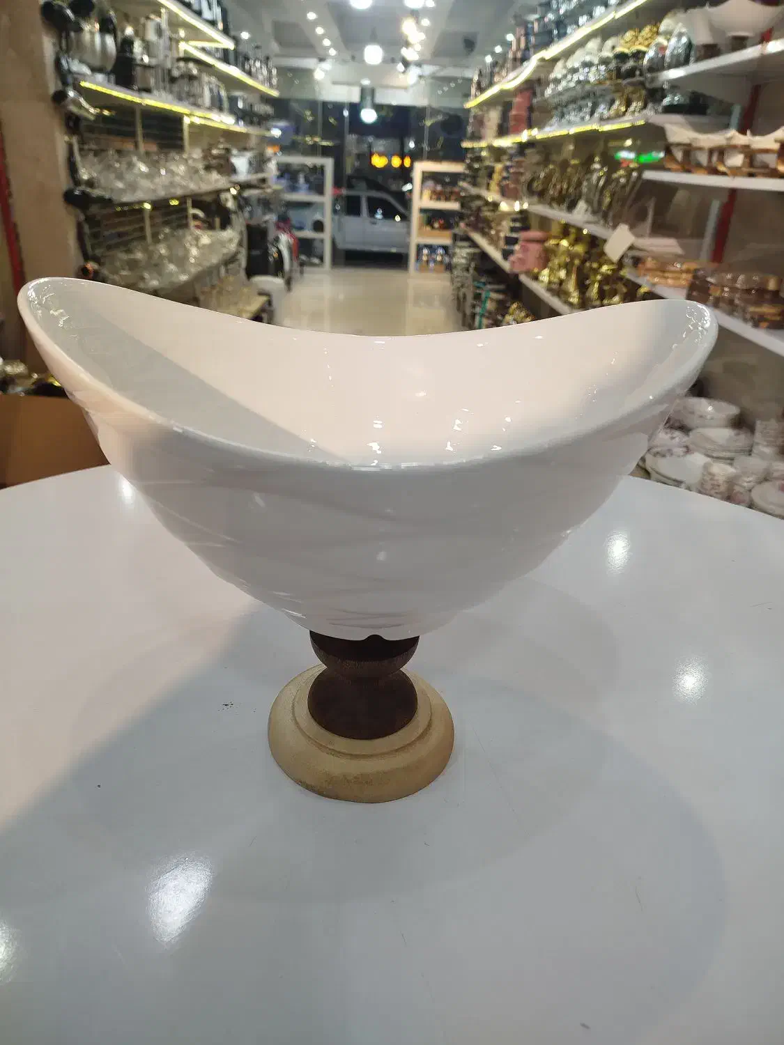 ظرف پذیرایی چوبی سرامیکی ویژه هدیه روز مادر|ظروف سرو و پذیرایی|فردیس, شهرک شهید حسینی|دیوار