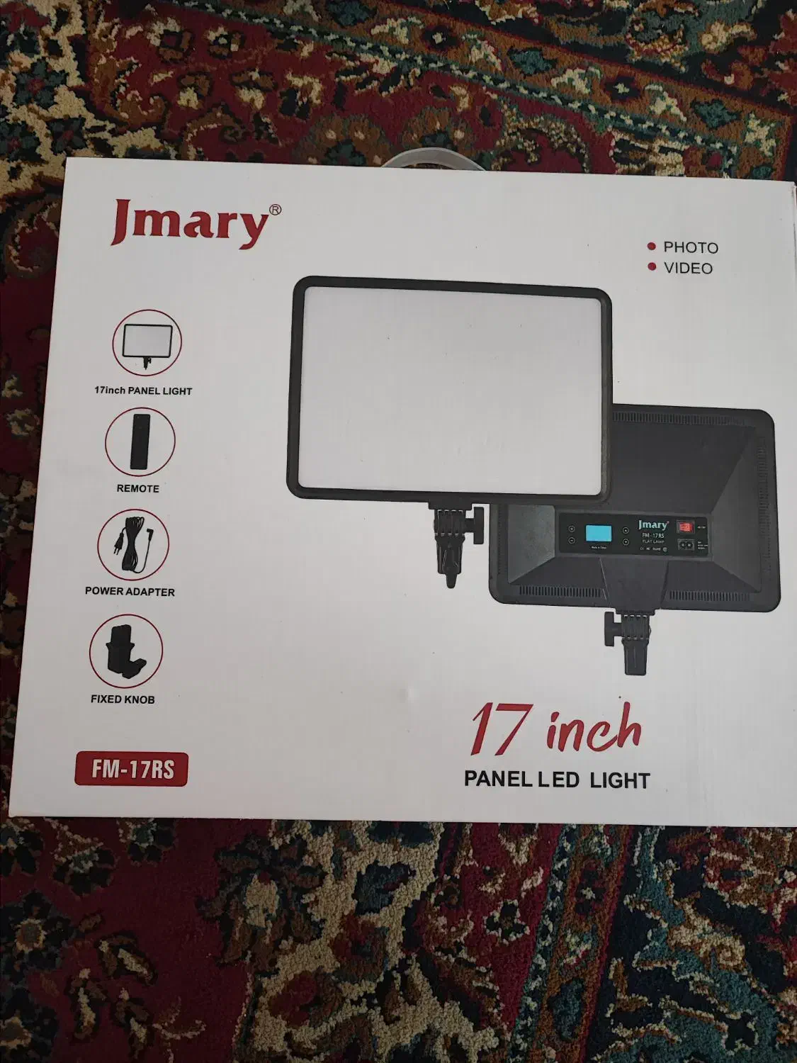 نور ثابت ال ای دی جی ماری Jmary FM-17RS|دوربین عکاسی و فیلم‌برداری|تهران, اختیاریه|دیوار