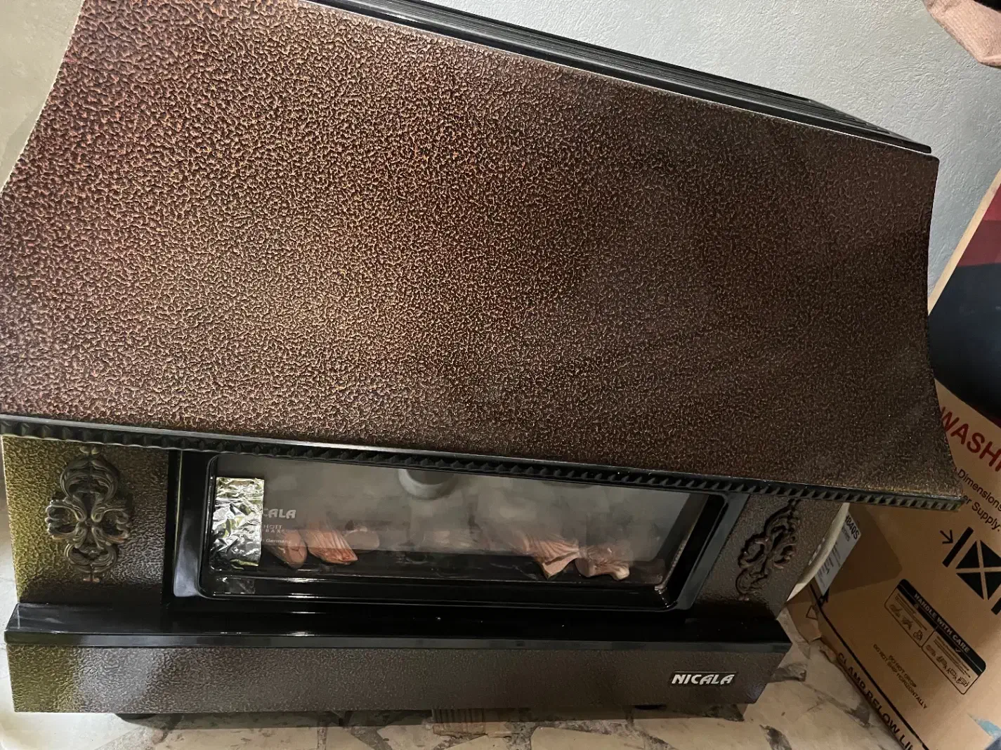 بخاری شومینه ای نیک کالا ۲۸۰۰۰ مدل mc28|بخاری، هیتر، شومینه|گرگان, |دیوار